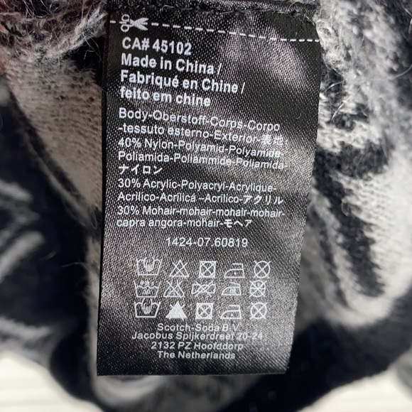 Maison Scotch Mohair Blend Sweater Size Small/Petite - Picture 5 of 6